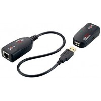 LogiLink UA0207 Câble d'extension jusqu'à 50 m USB 2.0 Noir