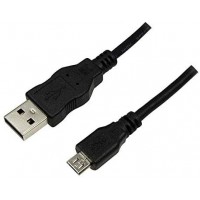 LogiLink CU0034 Câble USB 2.0 A Mâle/Micro B Mâle 1,80 m Noir