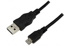LogiLink CU0034 Câble USB 2.0 A Mâle/Micro B Mâle 1,80 m Noir