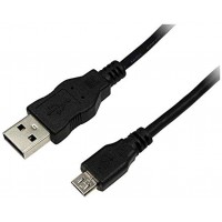 LogiLink CU0059 Câble USB 2.0 A Mâle/Micro B Mâle 3m Noir