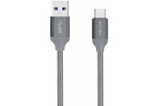 Nevox 1480 câble USB 2 m USB A USB C Gris - Câbles USB (2 m, USB A, USB C, 3.1 (3.1 Gen 2), Male connector / Male connector, Gri