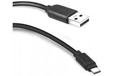 SBS CABLE DE DATOS-CARGADOR USB 2.0 - TIPO C câble USB 1,5 m USB A USB C Noir - Câbles USB (1,5 m, USB A, USB C, 2.0, Male conne