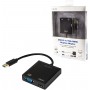 LogiLink Adaptateur USB 3.0 vers VGA + HDMI Schwarz