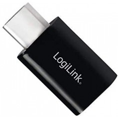 LogiLink Adaptateur USB C Bluetooth 4.0 EDR 3.0 Classe 1 pour Windows/Mac avec Logiciel IVT BlueSoleil 10.0 - Faible consommatio