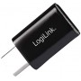 LogiLink Adaptateur USB C Bluetooth 4.0 EDR 3.0 Classe 1 pour Windows/Mac avec Logiciel IVT BlueSoleil 10.0 - Faible consommatio