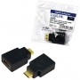 LogiLink AH0009 Adaptateur HDMI, HDMI type A 19 broches femelle vers HDMI type C Mini 19 broches mâle (Gold)