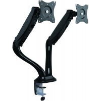LogiLink BP0041 support d`écran plat pour bureau 68,6 cm (27") Pince Noir - Supports d`écrans plats pour bureau (Pince, 6 kg, 33