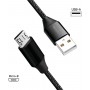 LogiLink Câble de connexion USB 2.0 - USB (type A) vers micro-USB - Noir - 0,3 m