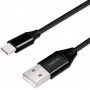 LogiLink Câble de connexion USB 2.0 - USB (type A) vers USB (type C) - Noir - 0,3 m