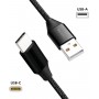 LogiLink Câble de connexion USB 2.0 - USB (type A) vers USB (type C) - Noir - 0,3 m