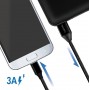 LogiLink Câble de Connexion USB 2.0 Type A vers Micro-USB Noir 1 m