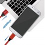 LogiLink Câble de Connexion USB 2.0 Type A vers Micro-USB Rouge 0,3 m