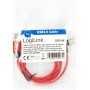 LogiLink Câble de Connexion USB 2.0 Type A vers USB (Type C) coudé à 90° Rouge 1 m