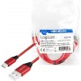 LogiLink Câble de Connexion USB 2.0 Type A vers USB (Type C) Rouge 1 m