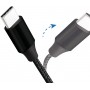 LogiLink Câble de Connexion USB 2.0 Type C vers USB (Type C) Noir 1 m