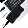 LogiLink Câble de Connexion USB 2.0 Type C vers USB (Type C) Noir 1 m