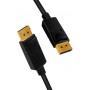 LogiLink Câble de raccordement DisplayPort 1.4 4 K/120 Hz pour Une qualité HD complète et 3D avec Une Meilleure Transmission son