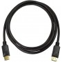 LogiLink Câble de raccordement DisplayPort 1.4 4 K/120 Hz pour Une qualité HD complète et 3D avec Une Meilleure Transmission son