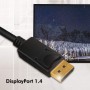 LogiLink Câble de raccordement DisplayPort 1.4 4 K/120 Hz pour Une qualité HD complète et 3D avec Une Meilleure Transmission son
