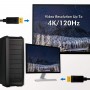 LogiLink Câble de raccordement DisplayPort 1.4 4 K/120 Hz pour Une qualité HD complète et 3D avec Une Meilleure Transmission son