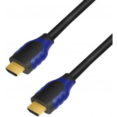 LogiLink Câble HDMI ch0062, Standard: High Speed avec Ethernet pour Les résolutions jusqu'à 4096 x 2160, Ultra HD et 3D Noir