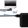 LogiLink Câble USB 2.0 type A vers micro-USB coudé à 90° Noir 0,3 m
