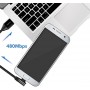 LogiLink Câble USB 2.0 type A vers micro-USB coudé à 90° Noir 0,3 m
