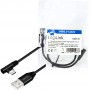 LogiLink Câble USB 2.0 type A vers micro-USB coudé à 90° Noir 0,3 m