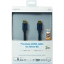 LogiLink certifié Câble HDMI Premium pour ulrta HD jusqu'à 18 Gbit/s, 4 K + HDR + 3D, 3840 x 2160 (50/60 Hz) 3 m Noir