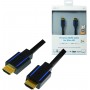 LogiLink certifié Câble HDMI Premium pour ulrta HD jusqu'à 18 Gbit/s, 4 K + HDR + 3D, 3840 x 2160 (50/60 Hz) 3 m Noir