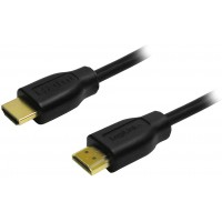 LogiLink CH0038 Câble HDMI V1.4 avec Ethernet 19-pin Mâle/Mâle 3 m Noir