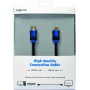 LogiLink CHB1110 Câble HDMI V1.4 avec Ethernet 19-pin Mâle/Mâle 10 m + Colour box avec Logo Noir