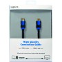 LogiLink CHB1115 Câble HDMI V1.4 avec Ethernet 19-pin Mâle/Mâle 15 m + Colour box avec Logo Noir