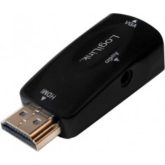LogiLink Convertisseur Audio HDMI VGA Jack