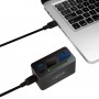 LogiLink CR0042 Hub USB 3.0 avec Lecteur de Carte Tout-en-Un (Micro SD/SD/MS/M2/CF) Noir