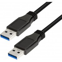 LogiLink CU0038 Câble USB 3.0 Mâle/Mâle 1 m Noir
