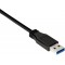 LogiLink CU0038 Câble USB 3.0 Mâle/Mâle 1 m Noir