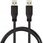 LogiLink CU0039 Câble USB 3.0 Mâle/Mâle 2 m Noir