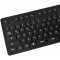 LogiLink ID0019A clavier USB QWERTZ Allemand Noir - Claviers (Avec fil, USB, QWERTZ, Noir)
