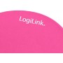 LogiLink ID0027P Tapis de souris avec repose-poignets Rose