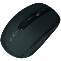 LogiLink ID0078A Souris Optique Bluetooth 1000/1600 dpi Noir