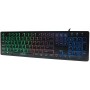 LogiLink ID0138 USB Allemand Noir Clavier - Claviers (Standard, avec Fil, USB, Clavier à Membrane, LED, Noir)