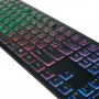 LogiLink ID0138 USB Allemand Noir Clavier - Claviers (Standard, avec Fil, USB, Clavier à Membrane, LED, Noir)