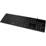 LogiLink ID0138 USB Allemand Noir Clavier - Claviers (Standard, avec Fil, USB, Clavier à Membrane, LED, Noir)