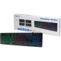 LogiLink ID0138 USB Allemand Noir Clavier - Claviers (Standard, avec Fil, USB, Clavier à Membrane, LED, Noir)