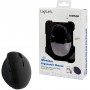 LogiLink id0139 Ergonomique Souris sans Fil, 2,4 GHz, 1600 DPI Noir