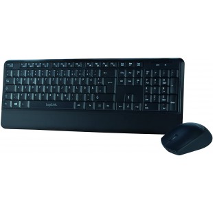 LogiLink ID0161 clavier RF Wireless QWERTZ Allemand Noir - Claviers (Standard, Sans fil, RF Wireless, QWERTZ, Noir, Souris inclu