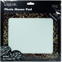LogiLink ID0164 tapis de souris Noir, Transparent, Jaune - Tapis de souris (Noir, Transparent, Jaune, Motif)