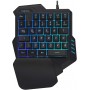 LogiLink ID0181 clavier USB Noir - Claviers (Mini, USB, LED, Noir)