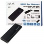 LogiLink Protection Compartiment USB3.1 Gen 2 pour disques durs SSD SATA III